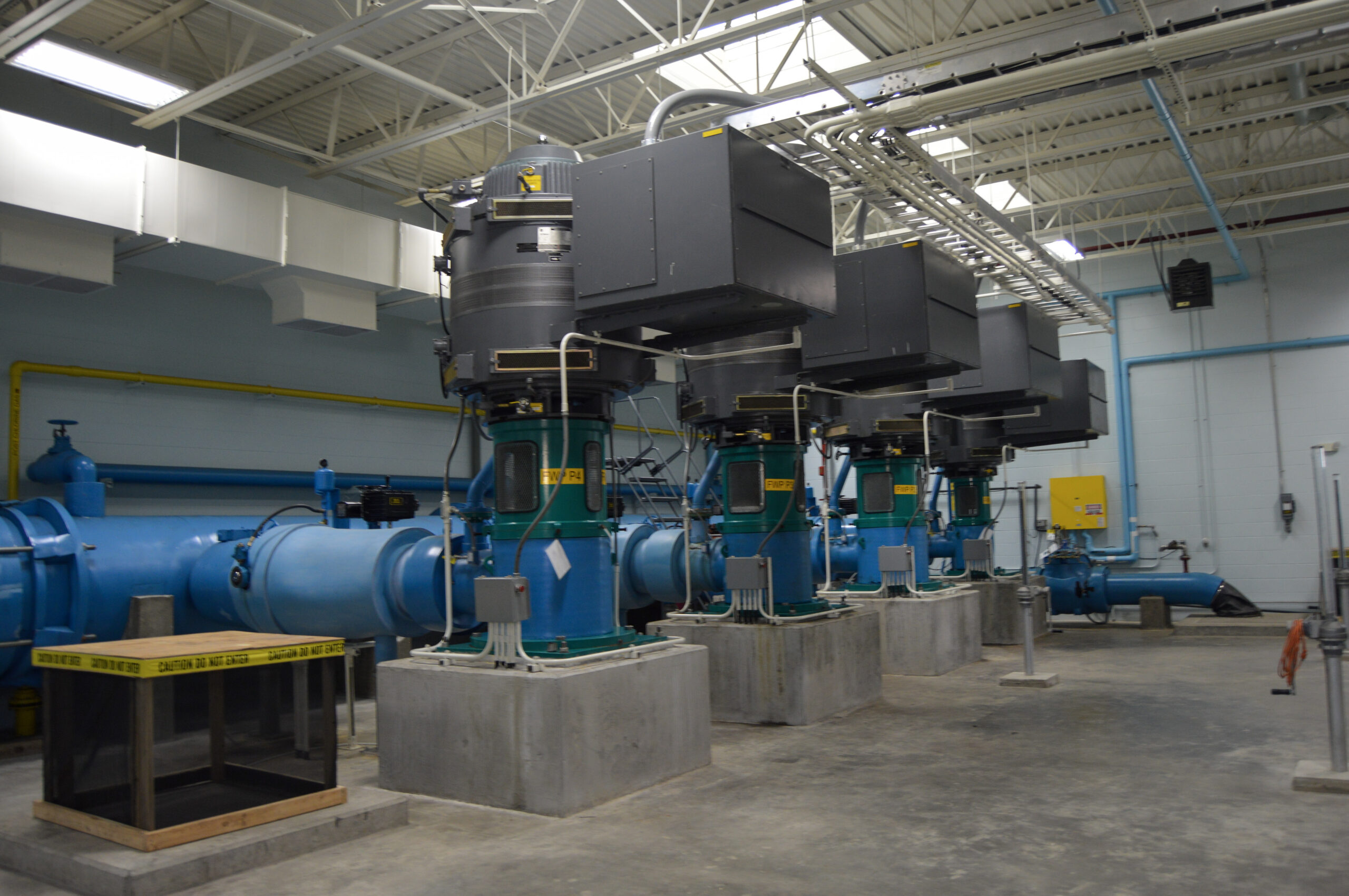 water treatment plant equipment